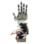 5DOF Robot Humanoid Five Fingers Metal Arm - Right