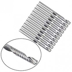 17mm 1/8inch Carbide Router Bits Single Flute