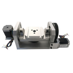 CNC 4th and 5th Axis Mill Table for CNC Router with Chuck