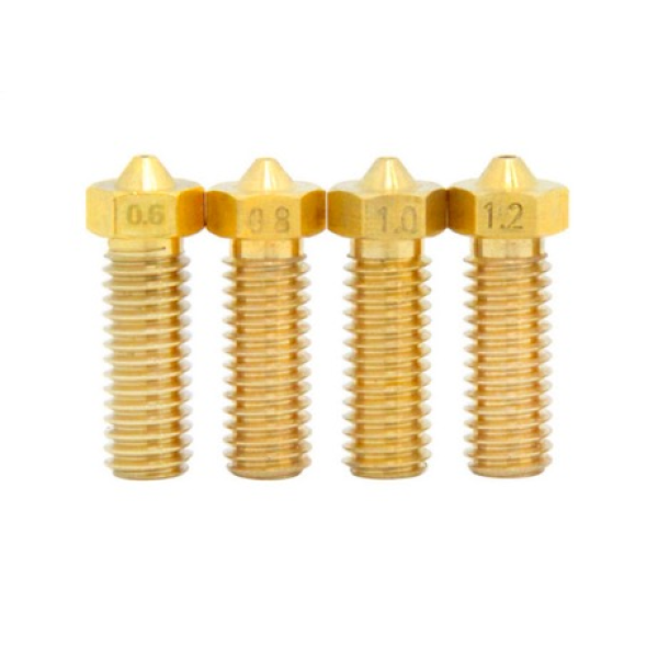 E3D-V6 Volcano Mouth Brass Nozzle For 3mm Filament 1.0mm 