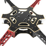 F550 Hexa-Copter Frame with Integrated PCB