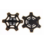 F550 Hexa-Copter Frame with Integrated PCB
