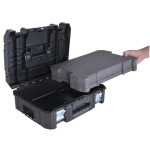 Tool Box with foam rubber inside  41 x 29.5 x 13 cm