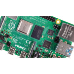 UK-Raspberry Pi 4 Model B, BCM2711 SoC, 4GB DDR4 RAM, USB 3.0, PoE Enabled