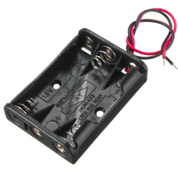3 x AAA battery holder