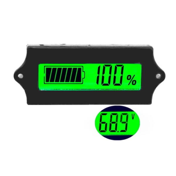 GY-6 LCD Battery Capacity Indicator (acide/lithuim)