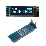 0.91 Inch DC 3.3V 5V 128x32   OLED LCD Display Module White