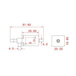 Solenoid EM Water / Air Valve DC 12V 1/4 " NC (0562T)