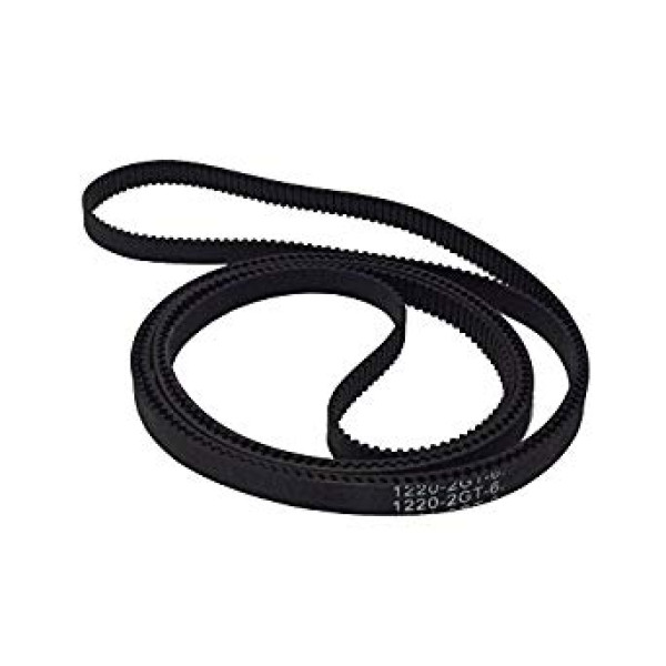 GT2 Timing Belt Loop Rubber 6mm Width 2mm Pitch GT2-1220MM