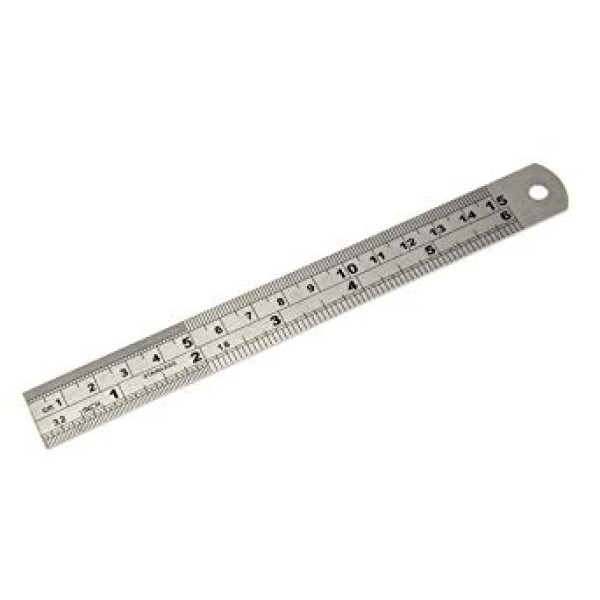 Steel rule 15cm