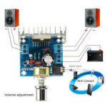 TDA7297  Digital Audio Amplifier Dual-Channel AC/DC 12V 15W