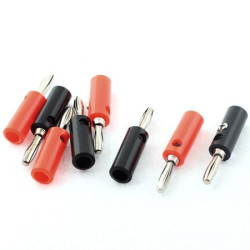 4mm Banana Plug Black/Red 