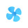  Propeller Blue 56mm Diameter 2mm