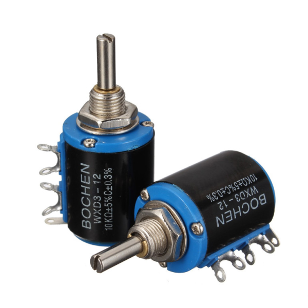 WXD3-12-1W 5 Ring Multi-circle Precision Wire-wound Potentiometer 200R