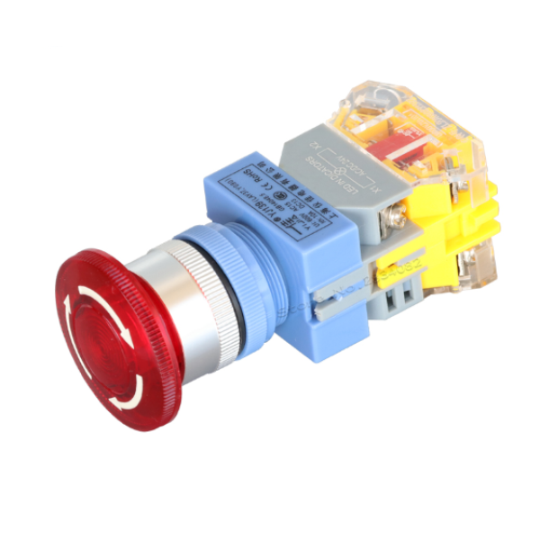 LAY37 LED Emergency stop Button Switch (red)