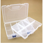 Plastic storage box 22.5 * 15.5 * 6 cm