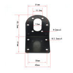 37mm DC Gear Motor Mounting L Bracket