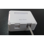 PRISE MURALE RJ45 DOUBLE MT NA205