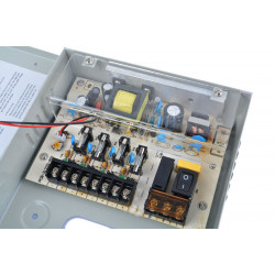 12V 5A, 4CH Power Supply Box for CCTV Camera System