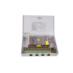 12V 20A, 18 channel CCTV camera power supply distribution box 