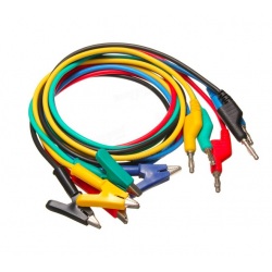 1pcs Cable Banana-Crocodile  100 cm 